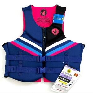 Body Glove Women's Dual-Size Evoprene PFD Life Jacket and Vest Female 2X/3X, Pin